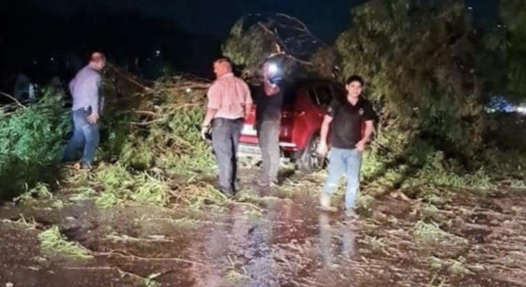 Tormenta en Cajeme causa estragos